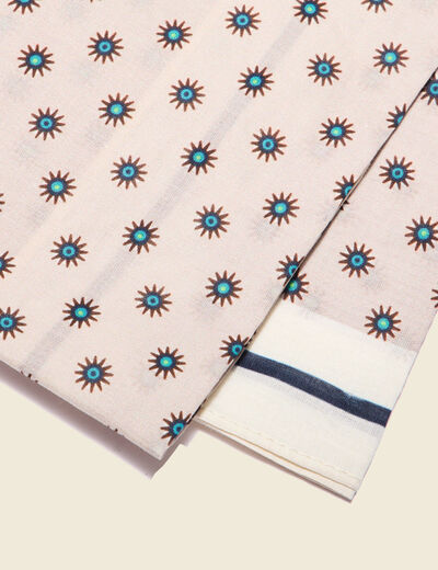 Foulard beige homme