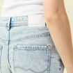Jeans large taille standard denim snow bleu femme