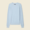 Pull éco-responsable bleu ciel homme
