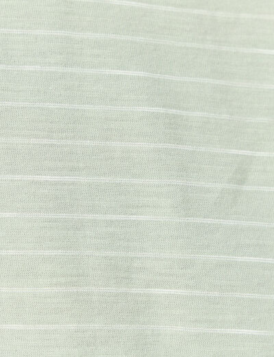 T-shirt éco-responsable vert olive homme