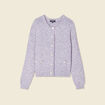 Gilet éco-responsable bleu marine femme