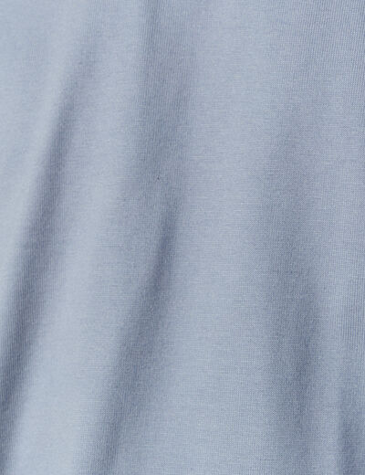 T-shirt en coton bleu gris homme