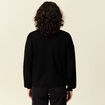Gilet manches longues noir femme