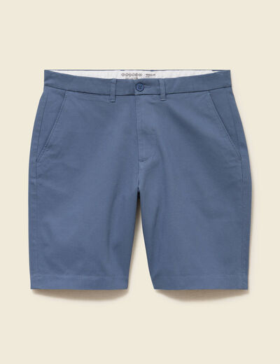 Bermuda bleu gris homme