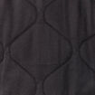 Veste oversize manches longues doubl&eacute;e gris fonc&eacute; femme