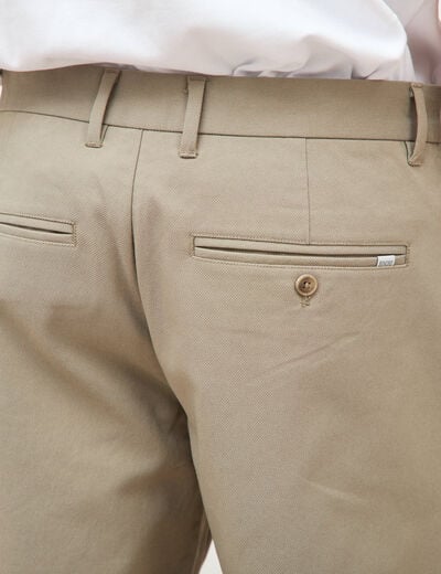 Bermuda vert kaki homme