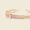Bracelet jonc couleur or femme