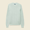 Pull manches longues vert pastel homme