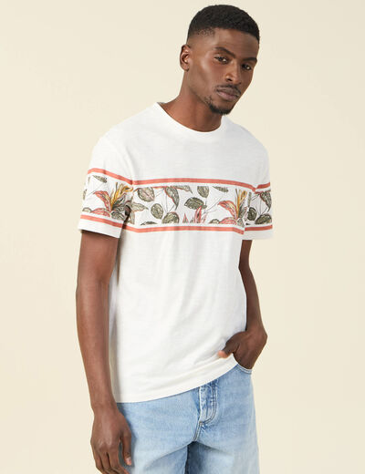 T-shirt manches courtes rose homme