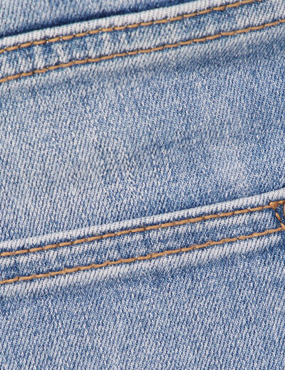 Jeans tapered 5 poches denim used homme