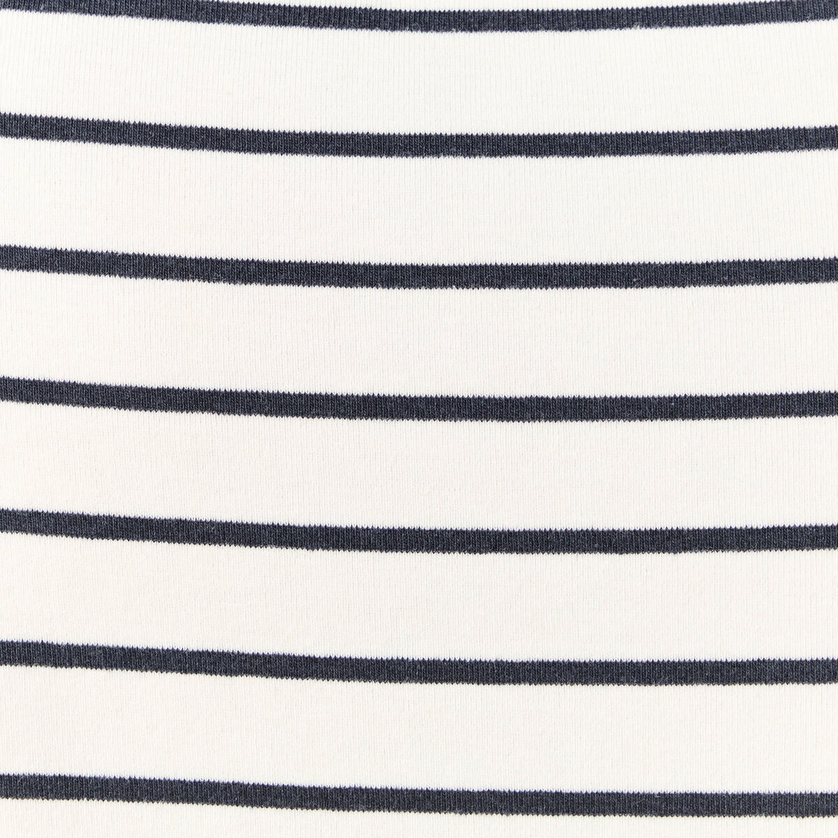 T-shirt ray&eacute; ajust&eacute; manches longues bleu femme