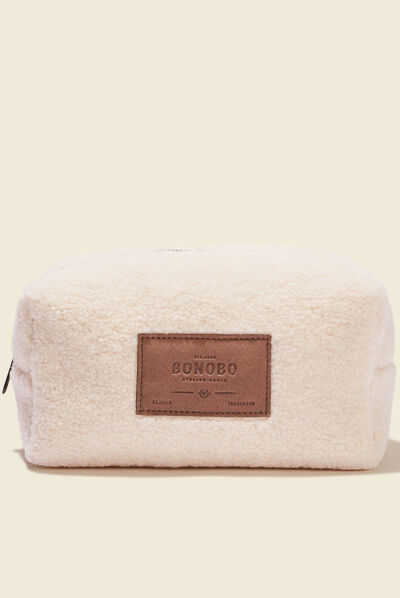 Trousse de toilette ecru homme