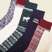 Lot 6 paires chaussettes multicolore homme