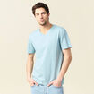T-shirt manches courtes homme bleu pétrole homme