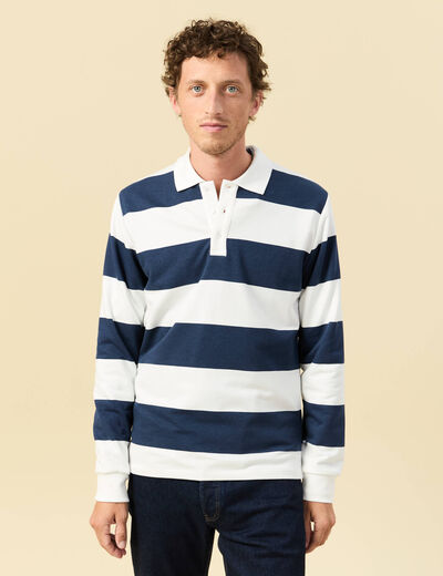 Sweat manches longues ecru homme