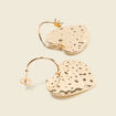 Boucles d'oreilles couleur or femme