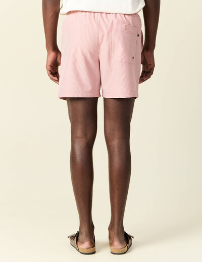 Short de bain vieux rose homme