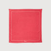 Foulard en coton rouge homme