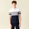 Polo manches courtes blanc homme