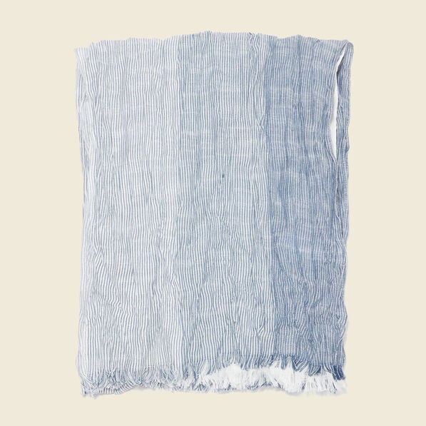 foulard effet froisse bleu marine homme Foulard effet froissé bleu marine homme
