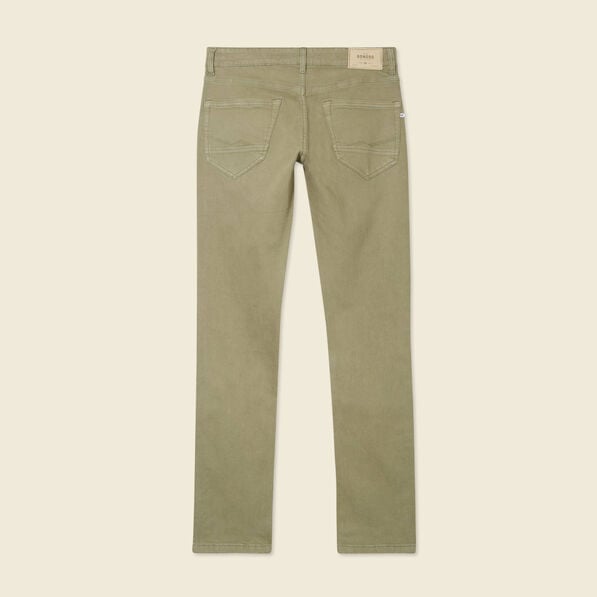 jeans eco responsable straight vert kaki homme Jeans éco-responsable straight vert kaki homme