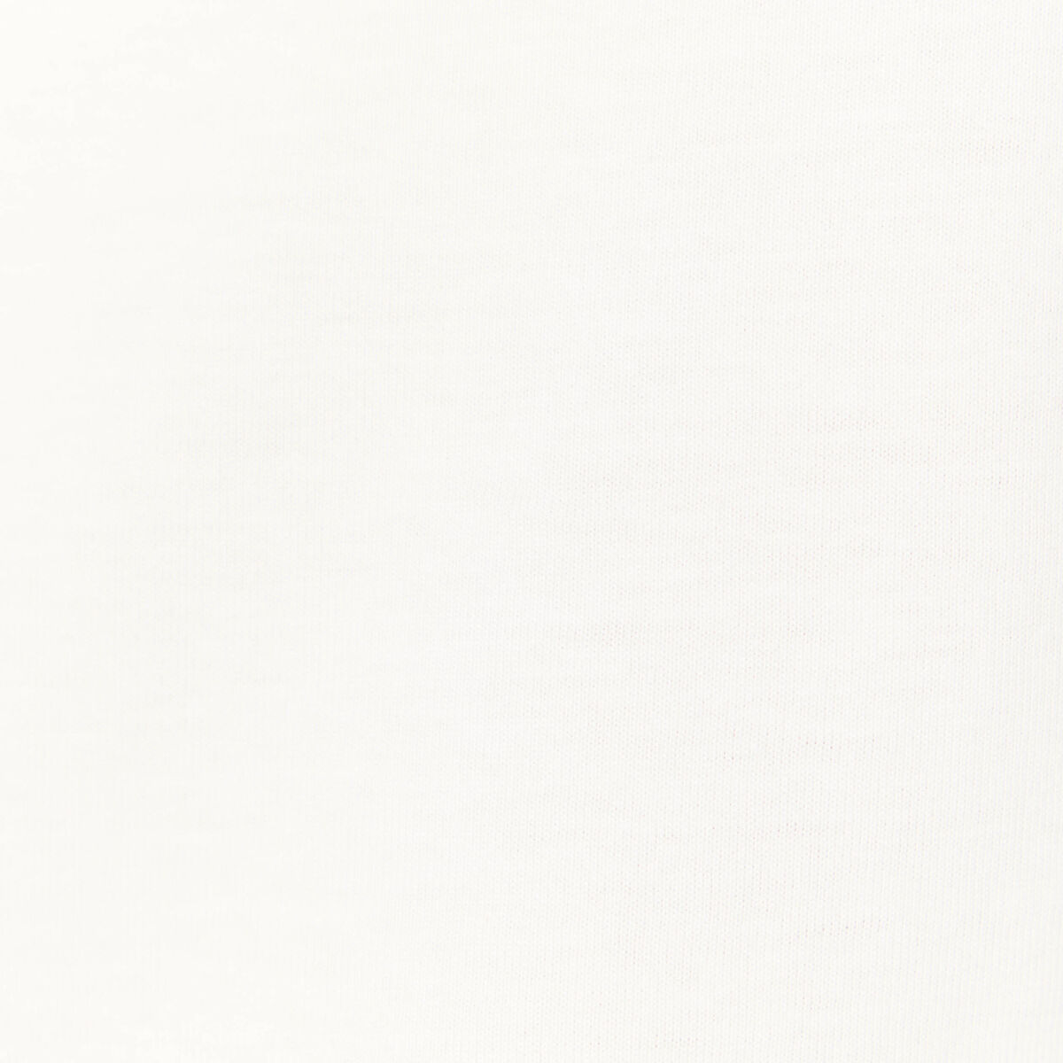 T-shirt en coton manches courtes ecru homme