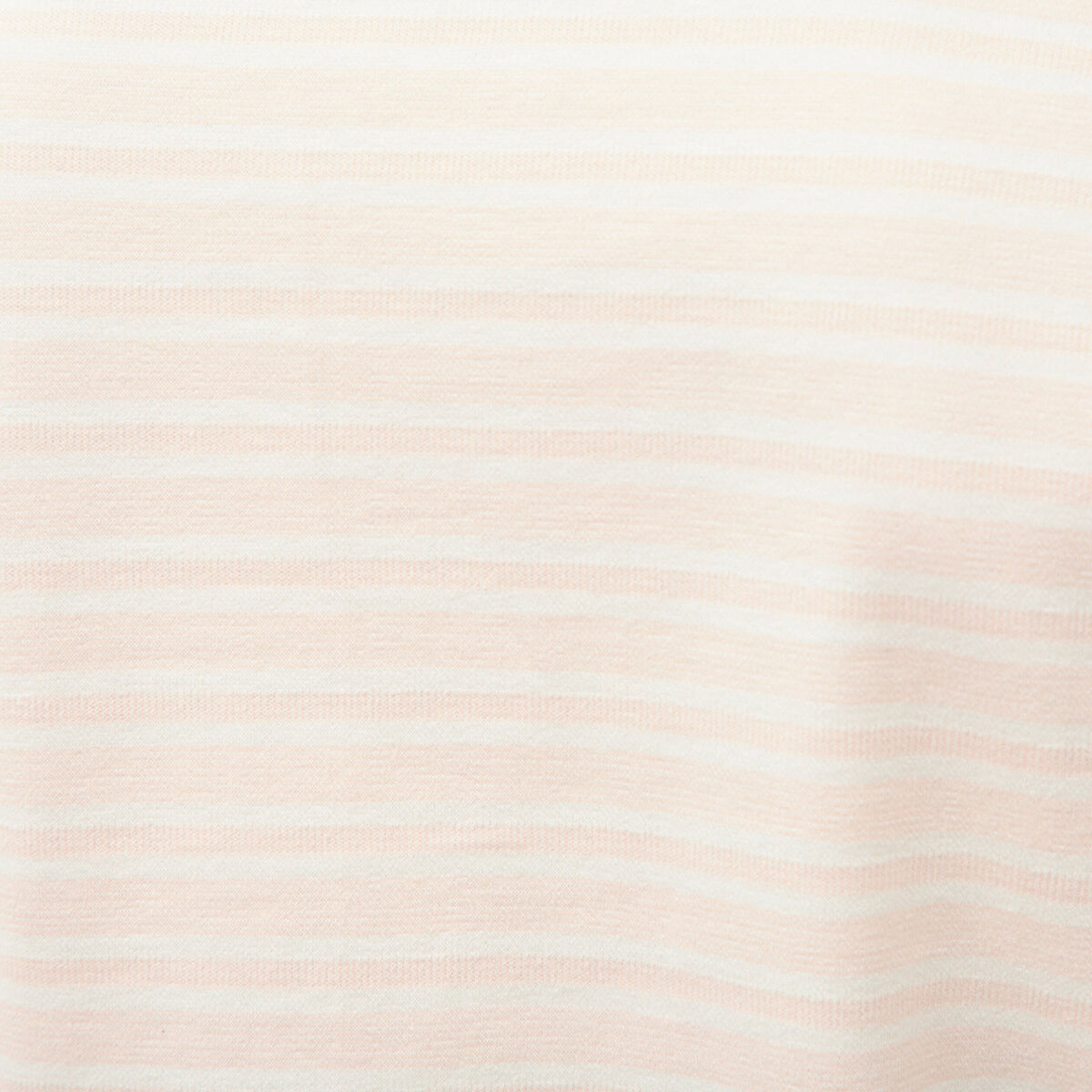 T-shirt ray&eacute; col rond manches courtes rose poudr&eacute;e homme