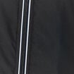 Parka longue droite &agrave; capuche noir homme