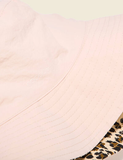 Bob de pluie rose clair femme