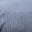 Pull manches longues col rond bleu gris homme