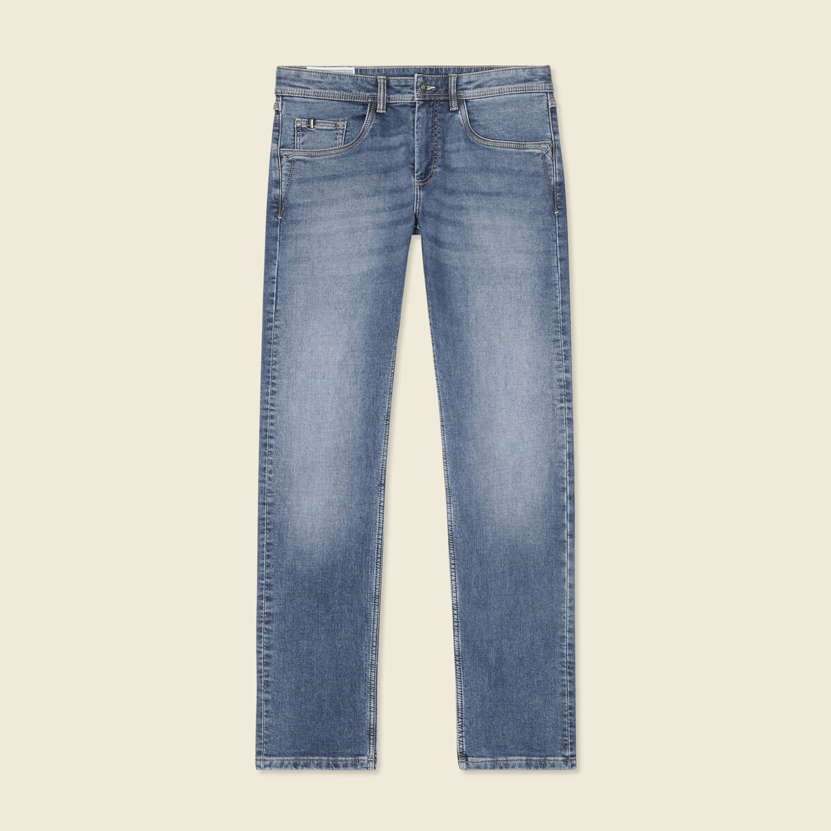 Jeans straight homme denim stone homme