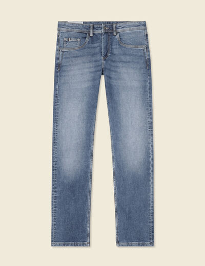 Jeans straight homme denim stone homme