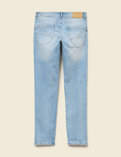 Jeans slim denim used homme
