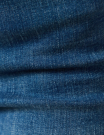 Jeans slim taille haute denim stone femme