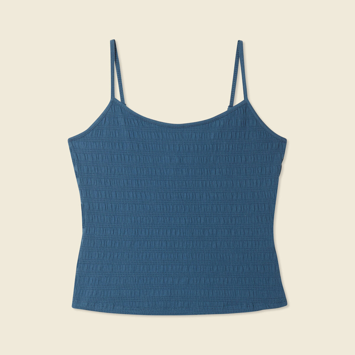 Débardeur bretelles fines bleu gris femme
