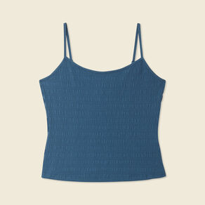debardeur bretelles fines bleu gris femme Débardeur bretelles fines bleu gris femme