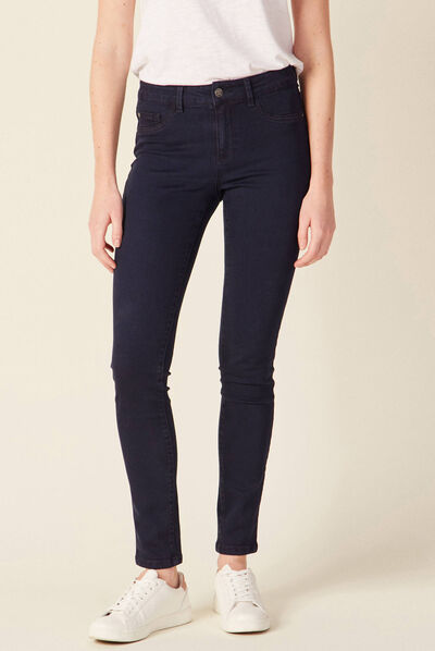 Jeans Lou - jegging denim brut femme
