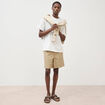 Bermuda vert olive homme