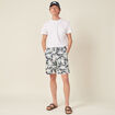Bermuda slim bleu marine homme