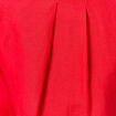 Pantalon large taille standard rouge femme