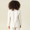 Veste blazer manches longues blanc femme