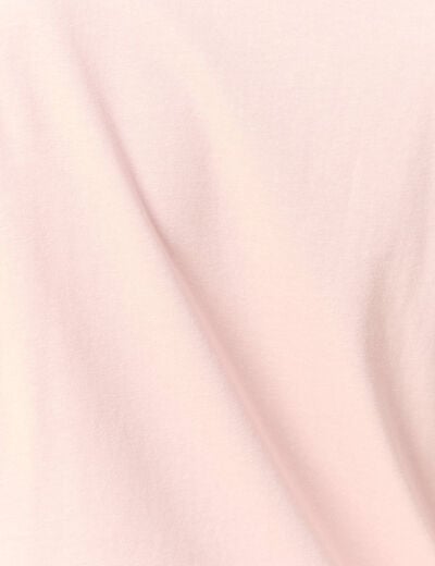 T-shirt manches courtes rose clair homme