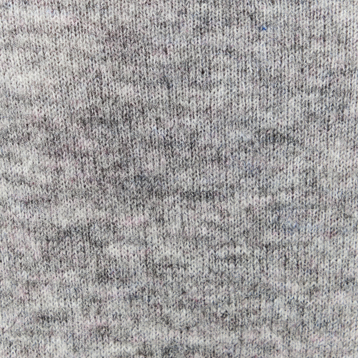Gilet manches longues col v gris clair femme