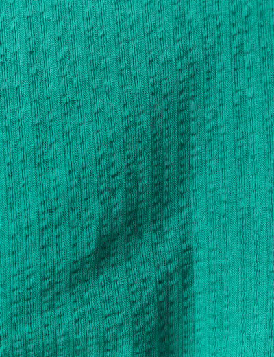 T-shirt manches courtes vert turquoise femme