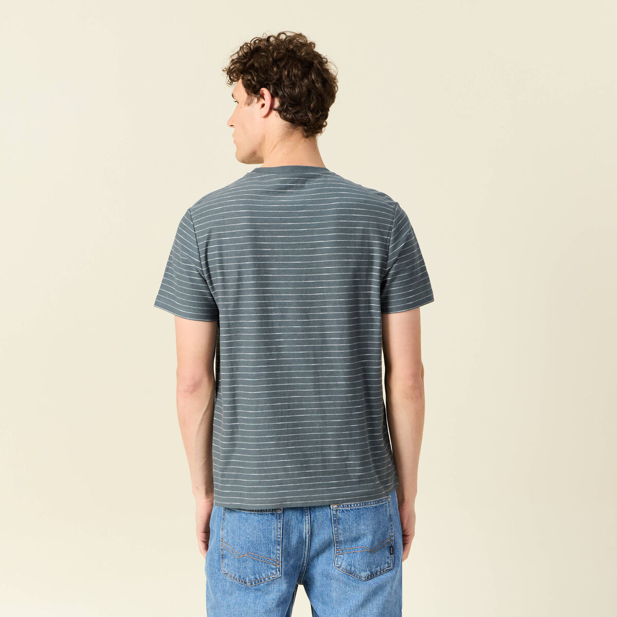 T-shirt éco-responsable vert foncé homme