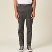 Pantalon chino tapered gris foncé homme