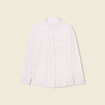 Chemise éco-responsable rose clair femme