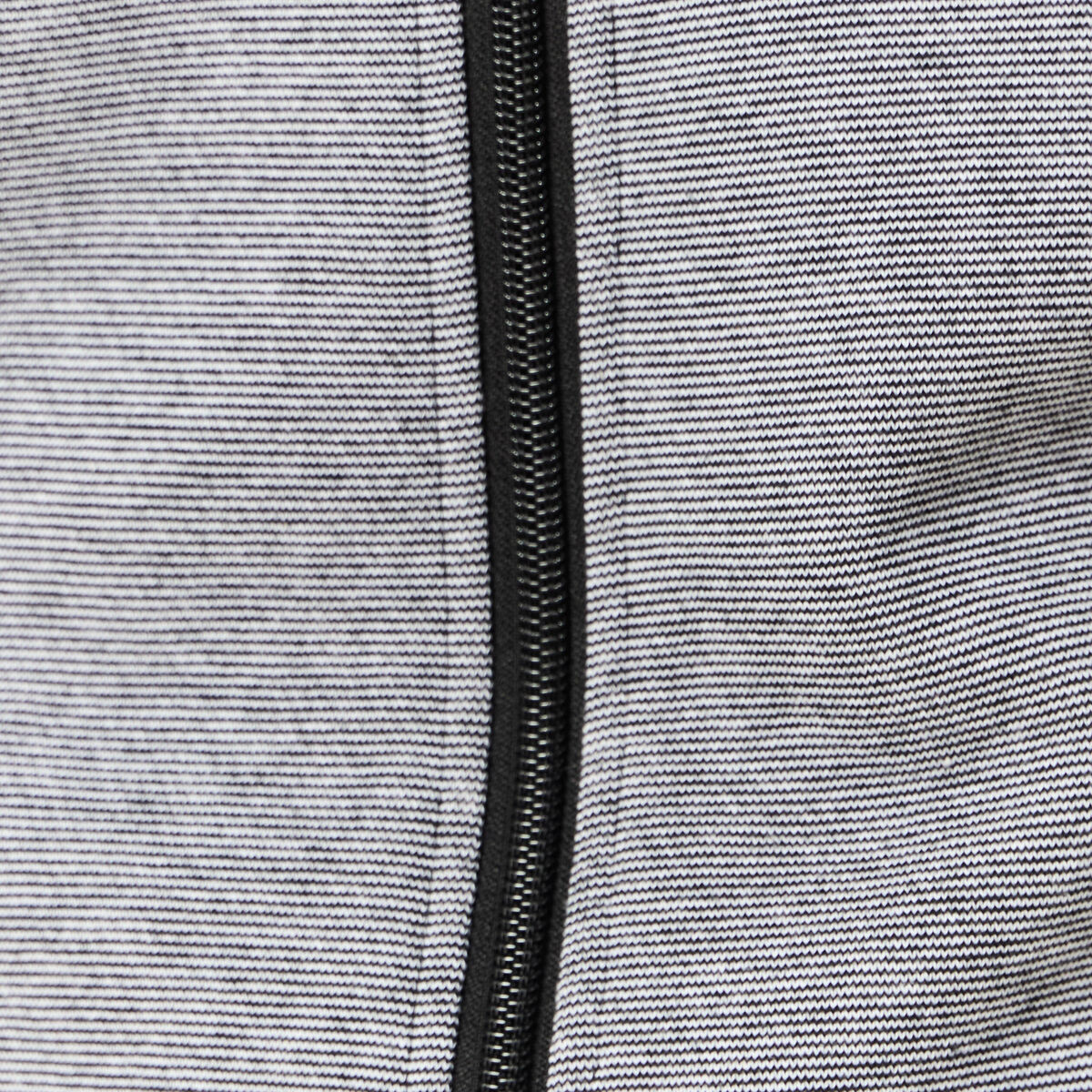 Gilet manches longues zippé bleu marine homme