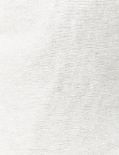 Pull manches longues ecru homme