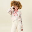 Pull manches longues ecru femme
